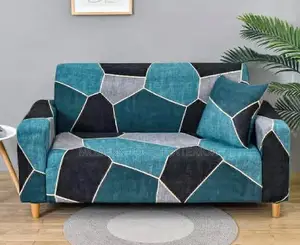 Blue 3 Seater Sofa Cover