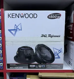 Kenwood 12 Inch 1500watts HQ Reference Bass Subwoofer