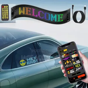 Led Matrix Panel 60cm Bluetooth Display Advertising Sighn