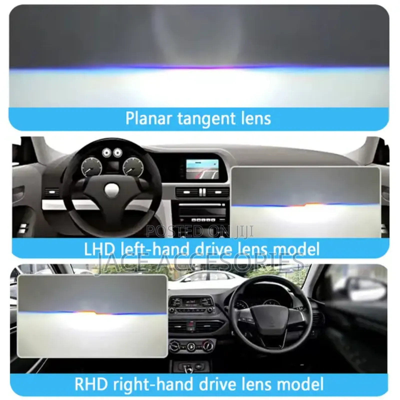 Car Headlight Biled Projectors RHD