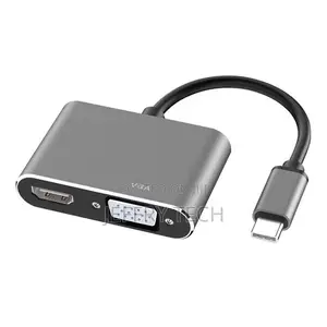 Docking Station USB 3.1 Aluminum Alloy Type-C Video-Grey