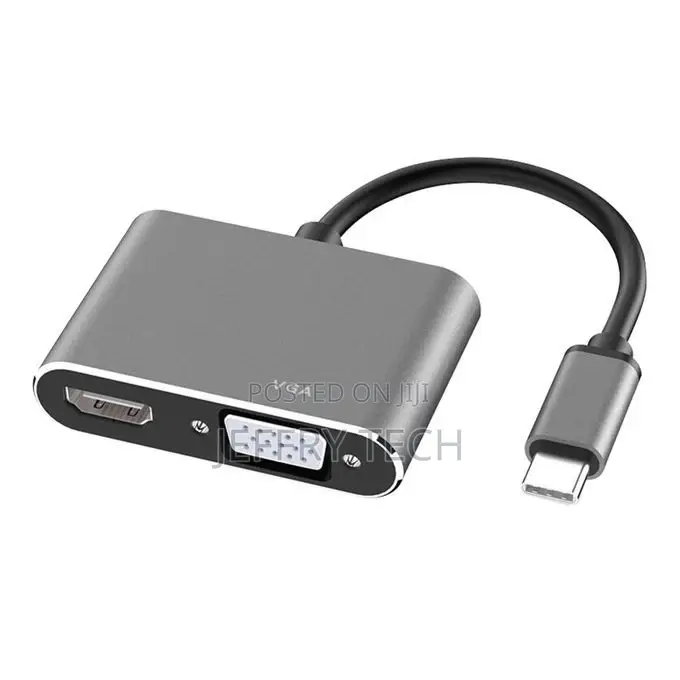 Docking Station USB 3.1 Aluminum Alloy Type-C Video-Grey