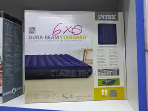 Inflatable Mattress (6 By6 Feet) With a Free Electric Pump