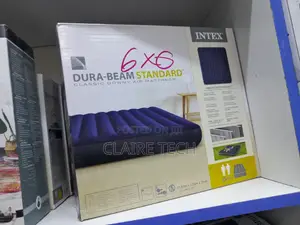 Intex Inflatable Mattress 6 By6 With Inflator Intex
