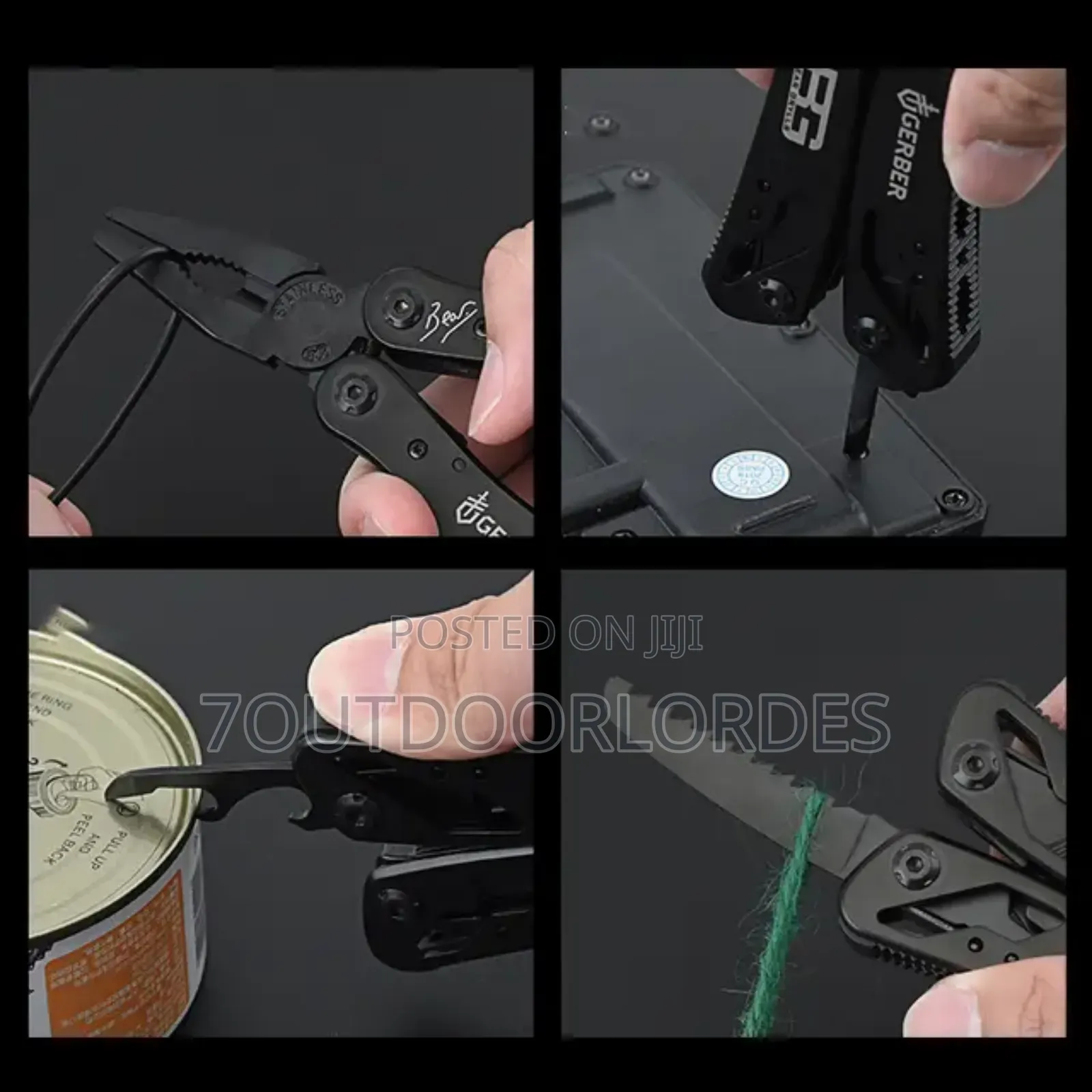 20 In 1 GERBER MULTITOOL With Tools
