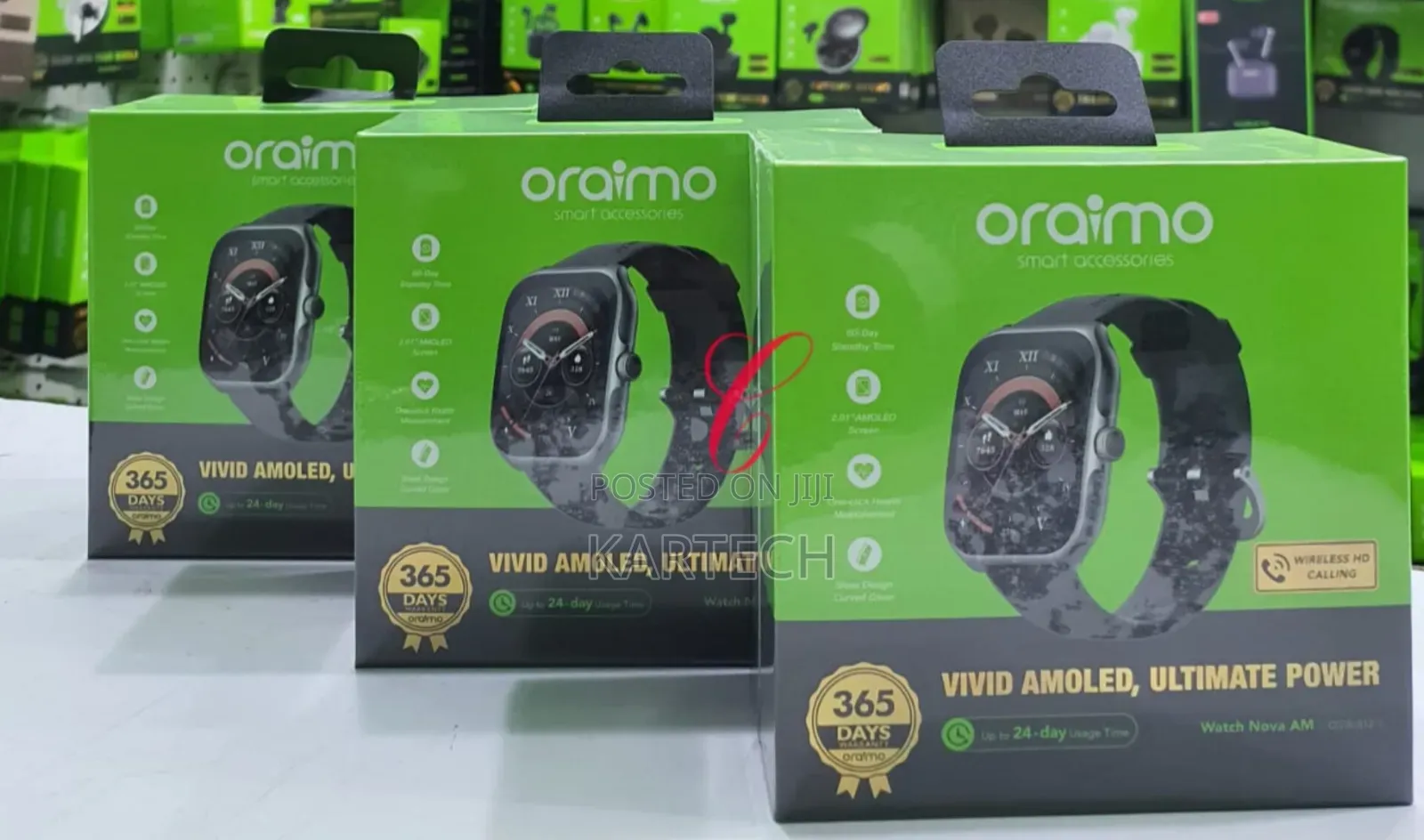 Oraimo Watch Nova AM AMOLED Screen Smart Watch