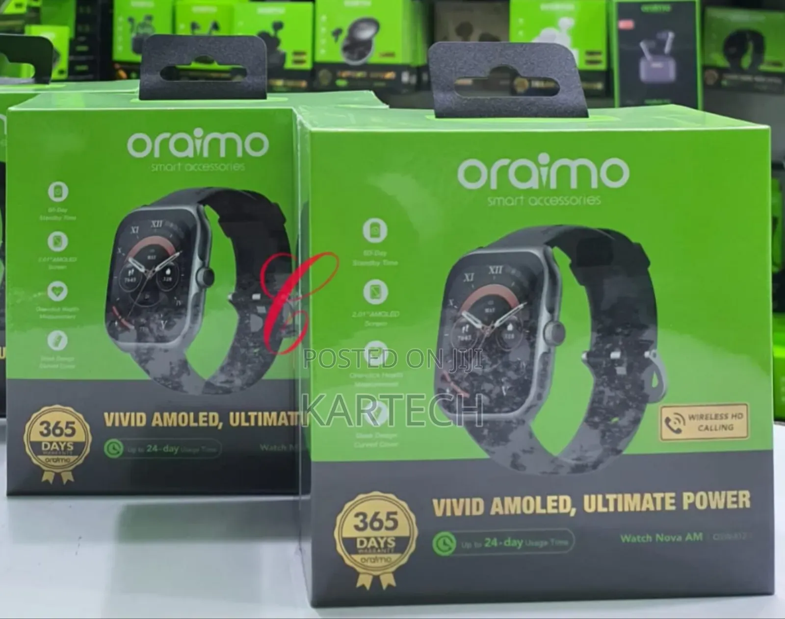Oraimo Watch Nova Am Amoled Screen