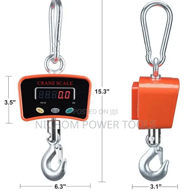 500 KGS Digital Hanging Scale Industrial Crane Scale