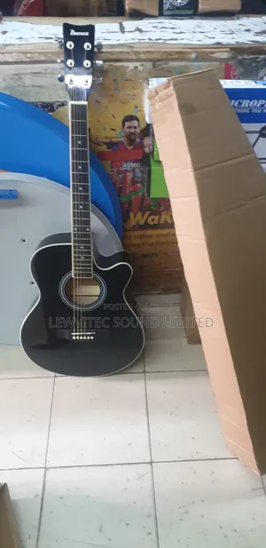 Acoustic Guitar Black