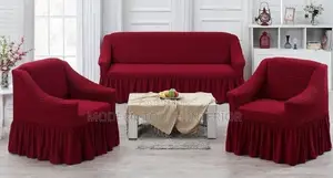 Maroon 5 Seater Sofa Cover