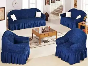 7 Seater Blue Turkish Sofa Covers