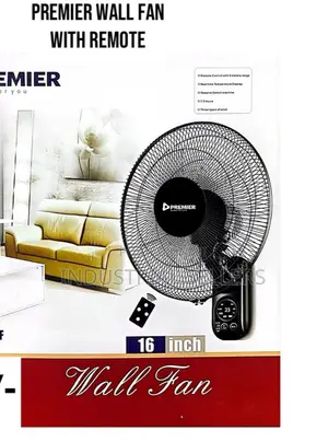 Remote Wall Fans in Stock