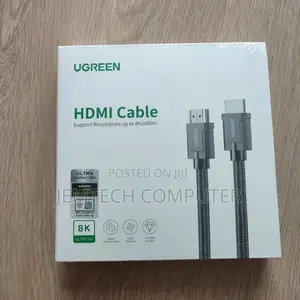 ~Vention Nylon Braided HDMI Cable 1M Black Metal Type`