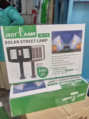 Js 115 Solar Street Light Lamp 300watts