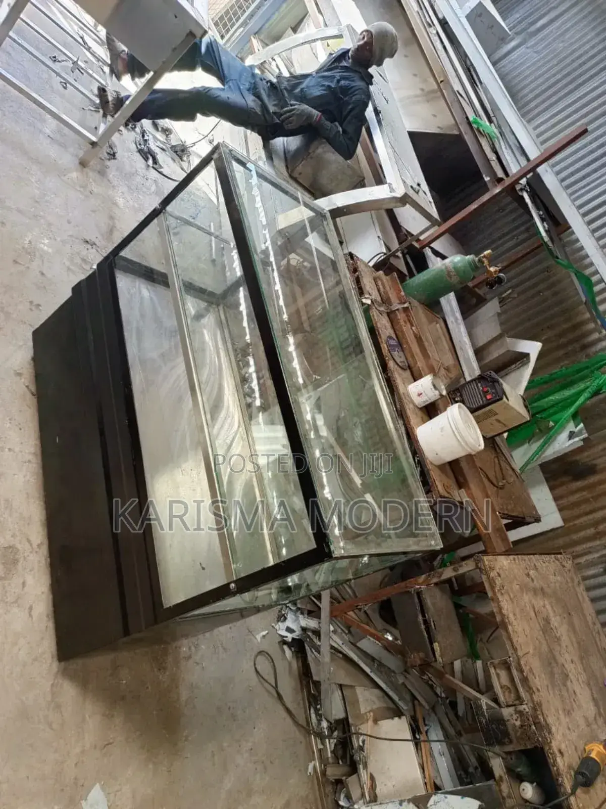 Optimal Glass Two Shelves Cake Display