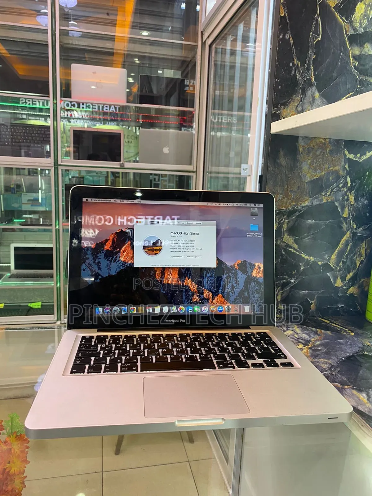 Laptop Apple MacBook Pro 2015 16GB Intel Core I7 SSD 256GB