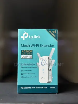 Tp-Link AC2600 Wi-Fi Range Extender (RE650) - Up to 2600mbps