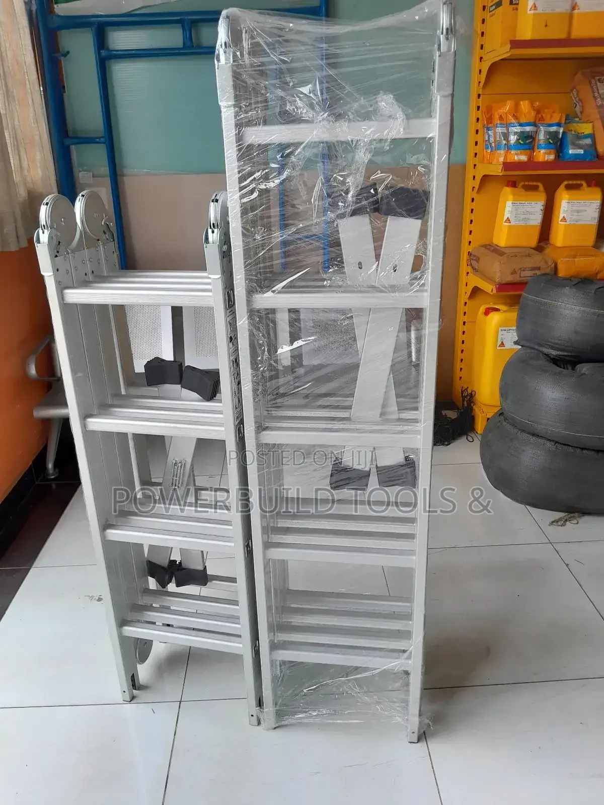 4m by 5m Aluminium Multipurpose Ladder