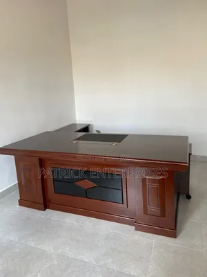 Executive Imported Mahogany Office Desk