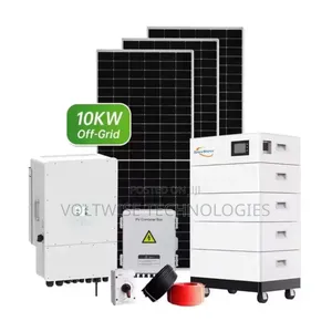 10kw Offgrid Solar Energy System With Lithium Batteries