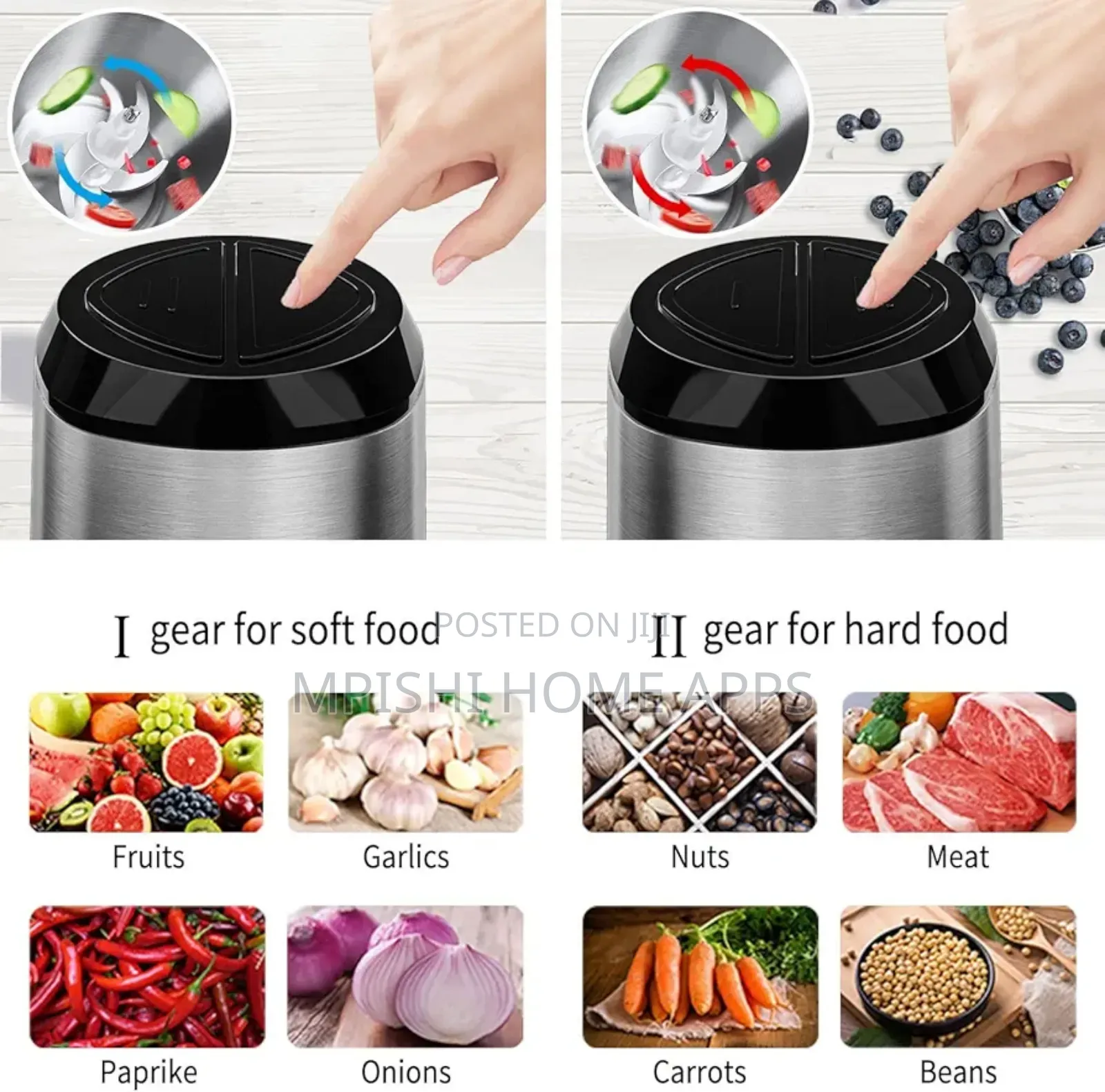 2L Electric Food Chopper