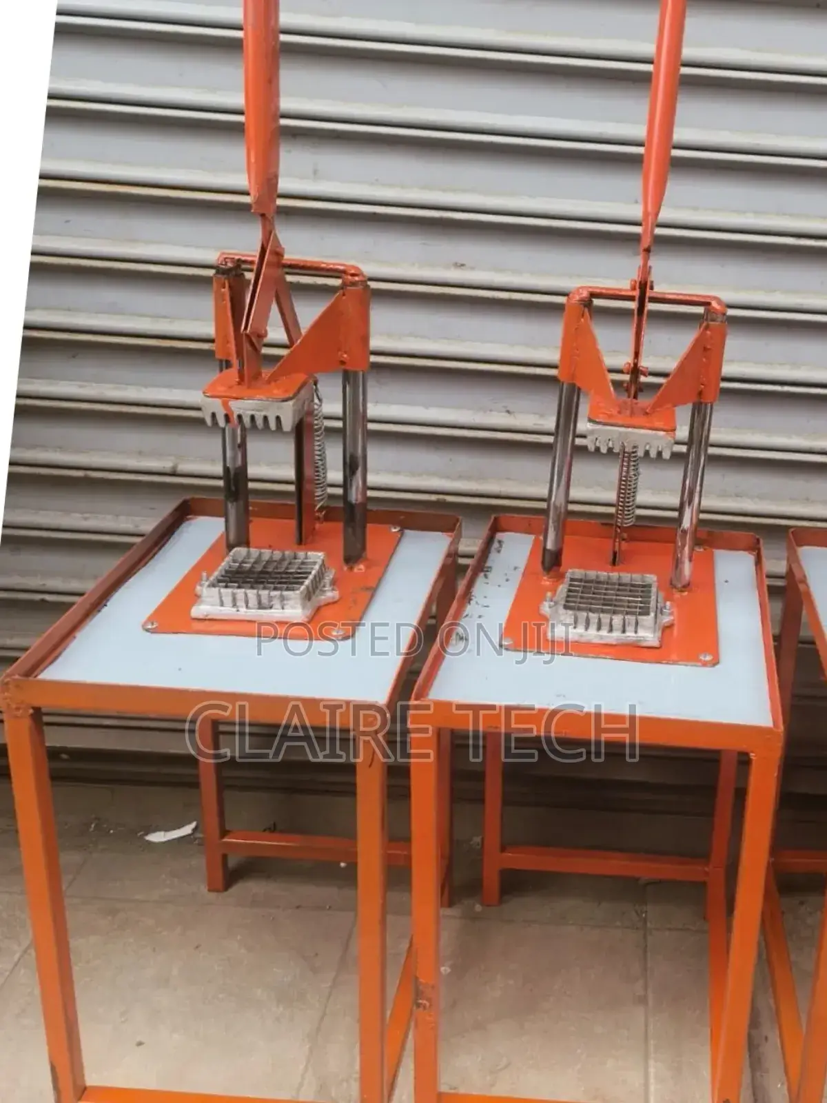 Orange Commercial Chips Cutter Restocked