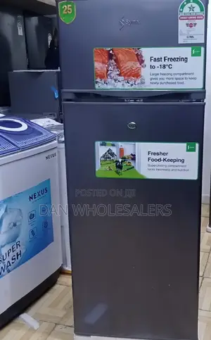 Syinix Fridge 210L Double Door