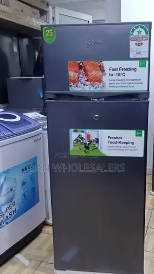 Syinix Fridge 210L Double Door Energy Efficient
