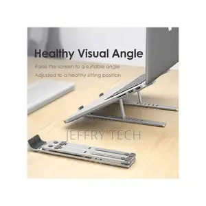 Metallic Laptop Stand for Laptops and Tablets