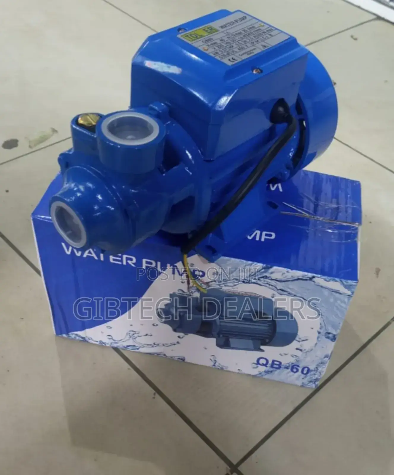 0.5hp Water Pump 40m Head Electric