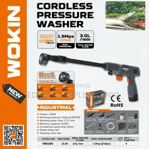 Wokin Cordless Pressure Washer Battery Car Wash Machines