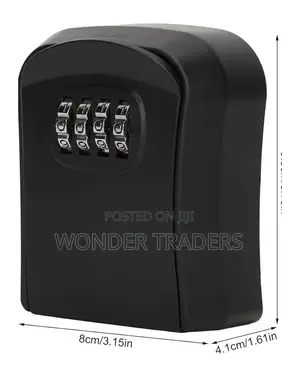 Key Lock Box.,Full Metallic Airbnb Wall Mount Key Lock Box