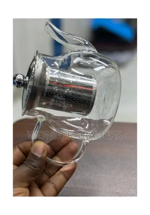 *Borosilicate Glass Tea Pot With Infuser