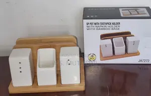 Pot Salt Shaker Toothpick Holder Napkin Holder