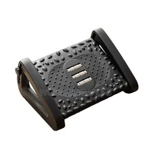 Ergonomic Adjustable Foot Rest Have Rollers That Massages