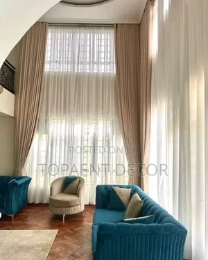 Beige Extra Classic Window Curtains and Sheers
