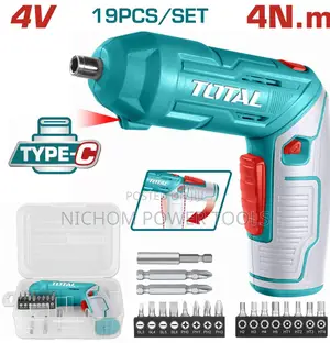 Total TSDLI0442 Lithium-Ion Cordless Screwdriver 4V