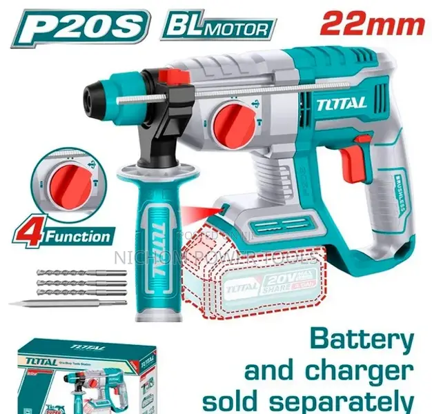 Total TRHLI202081 Lithium-Ion Rotary Hammer 20V