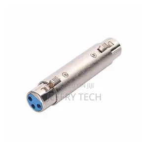 XLR Female to Female Cable Adapter Gender Changer Adaptor