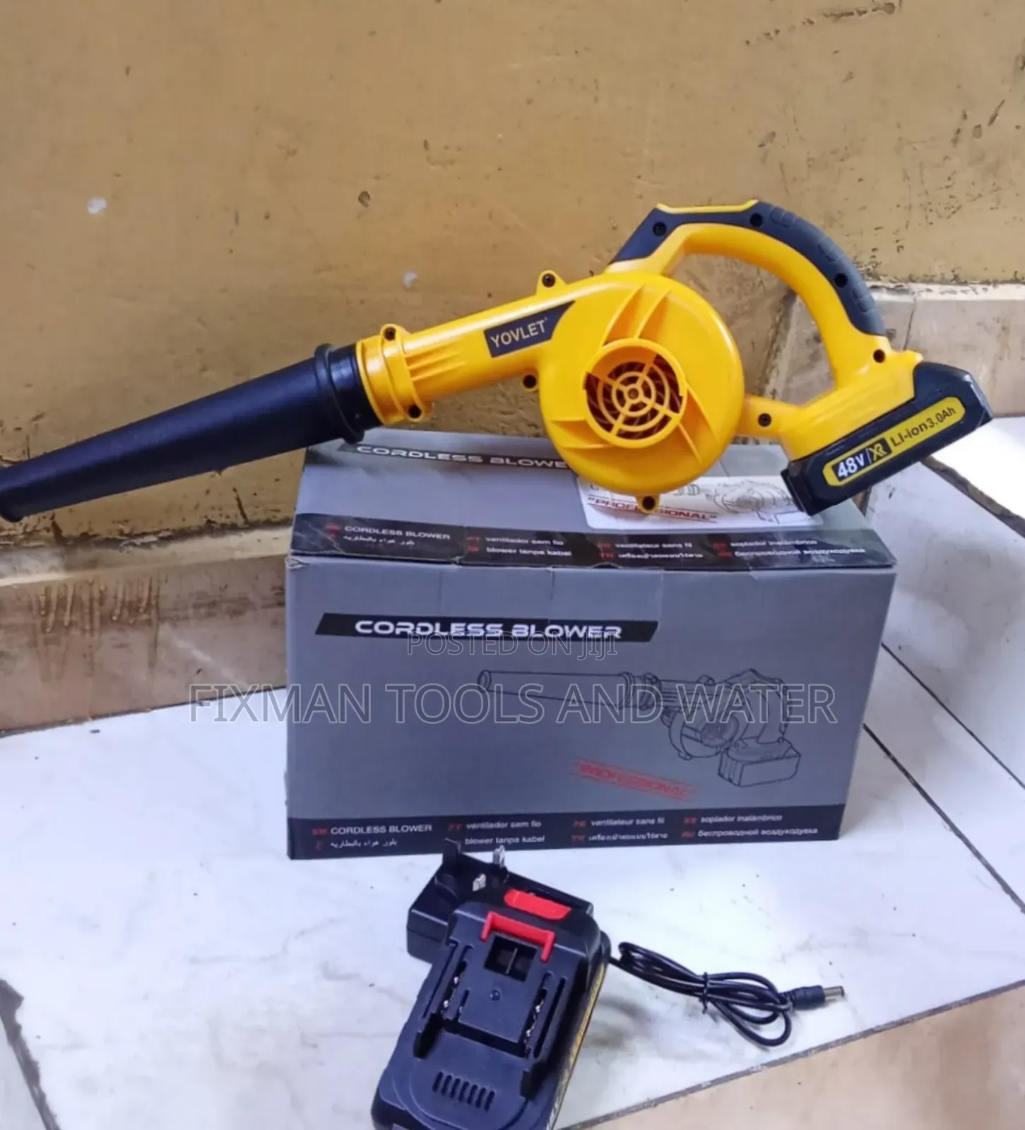 Cordless Aspiration Blower 2 Batteries