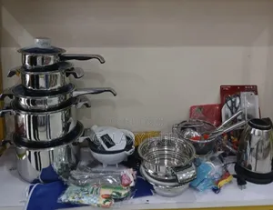 Marwa 110pcs Stainless Steel Pots and Pan