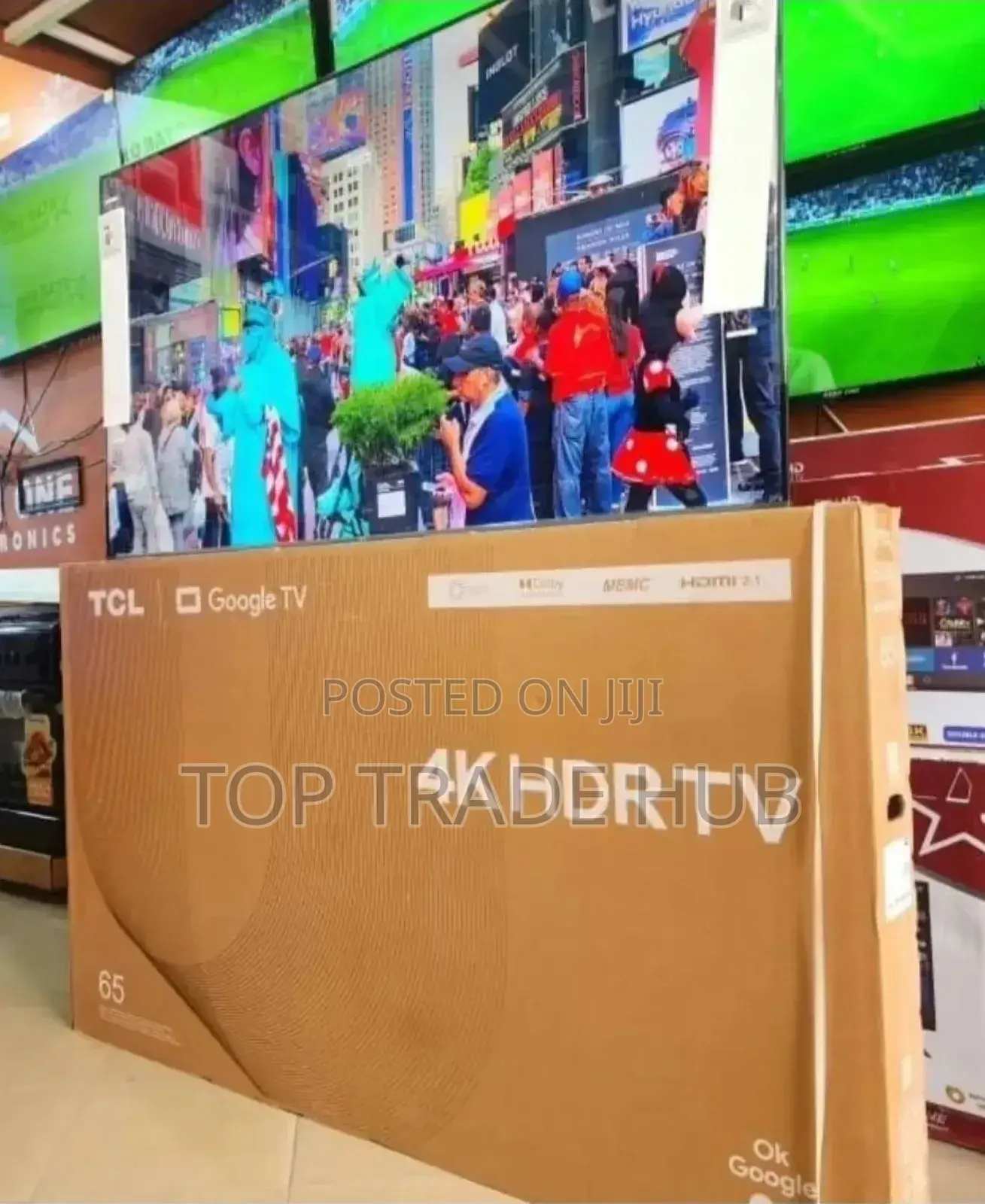 65 Inch Tcl V6c Hdr Edgeless Google Tv