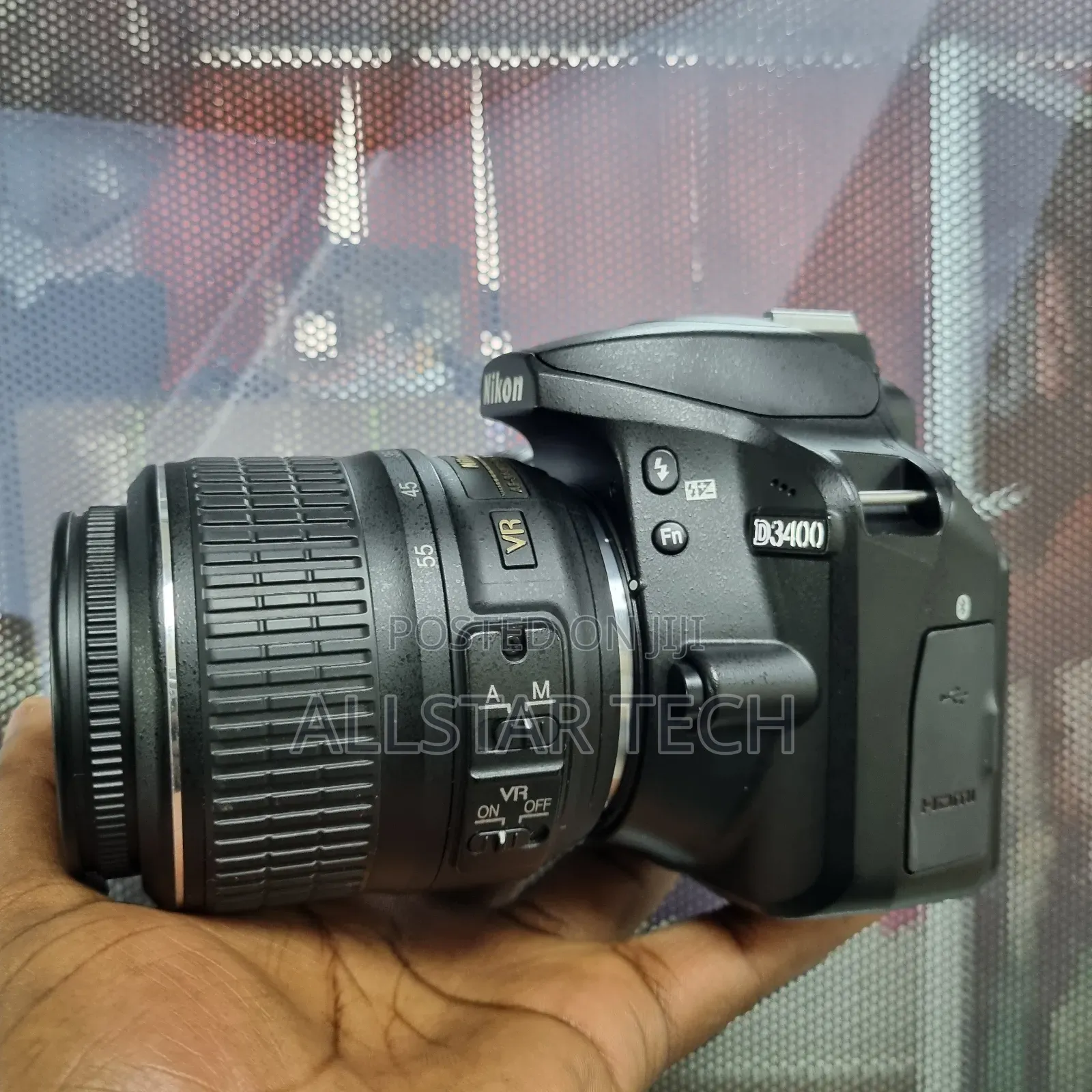Nikon D3400 DSLR Camera With 18-55mm Lens