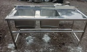 Portable Double Bowl Sink