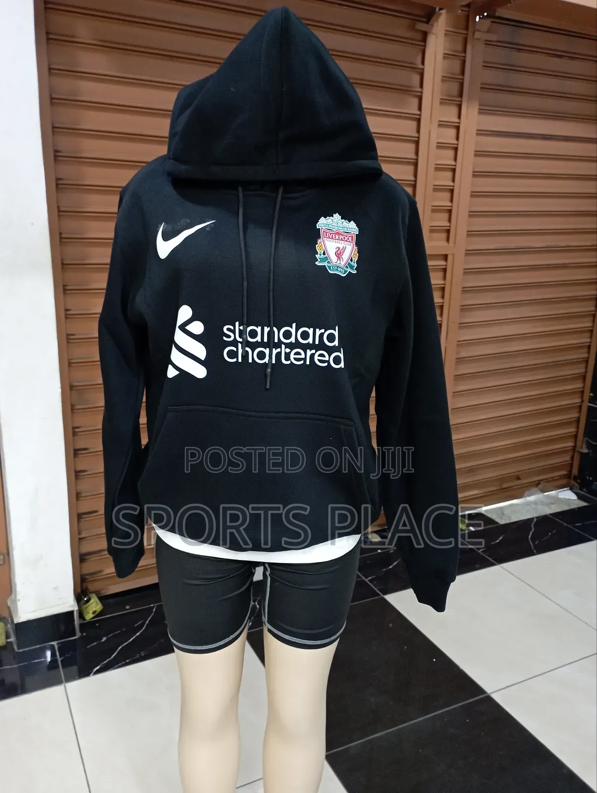 Liverpool Black Hoodie