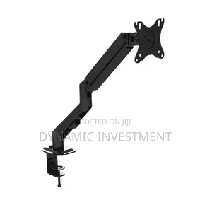 Single Monitor Desk Mount Mounting Arm - 13 - 27 Inches