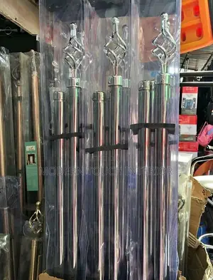 2 Meters Brown Curtain Rods