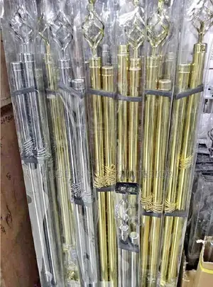 Gold 2 Meters Double Rods