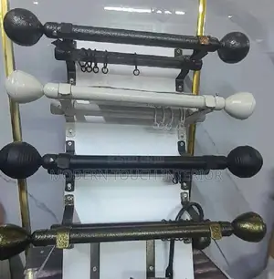 1 Meter Jua Kali Curtain Rod