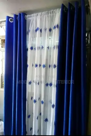 New Blue Curtains